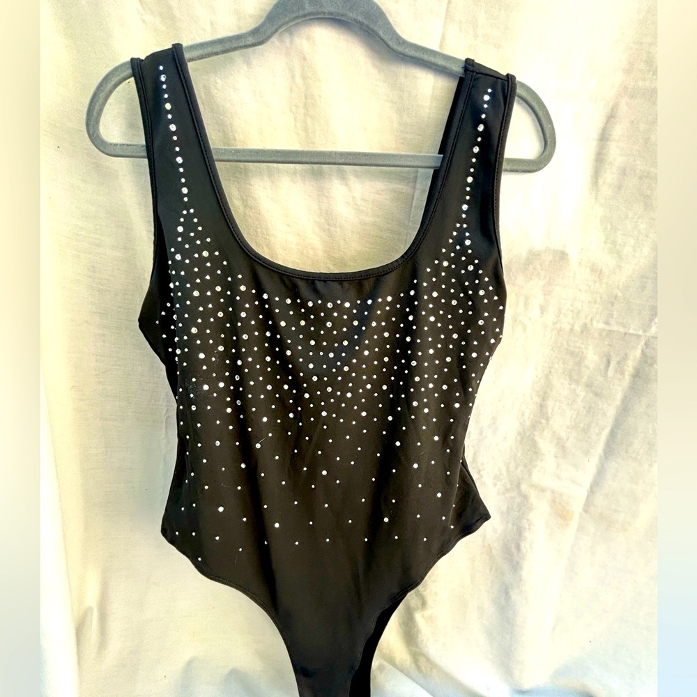 Tank top Rhine stone body suit